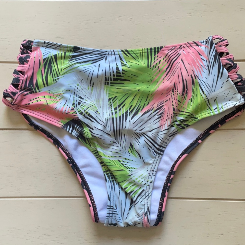 MINKPINK high waisted swim bottoms